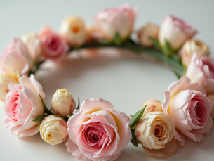 The Art of Crafting Pastel Flower Wreaths at Home