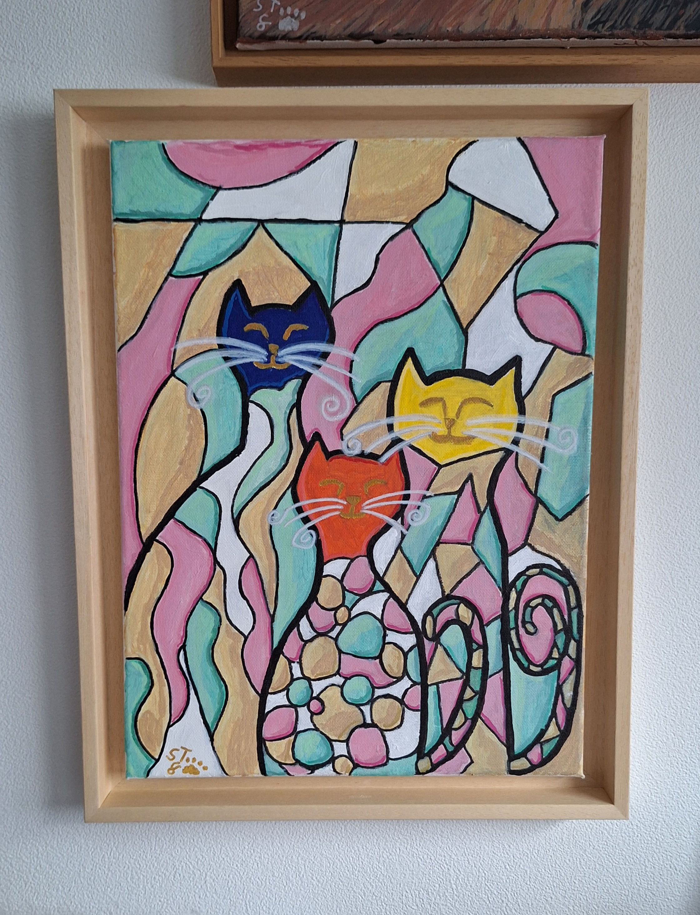 Three Cats one Passion