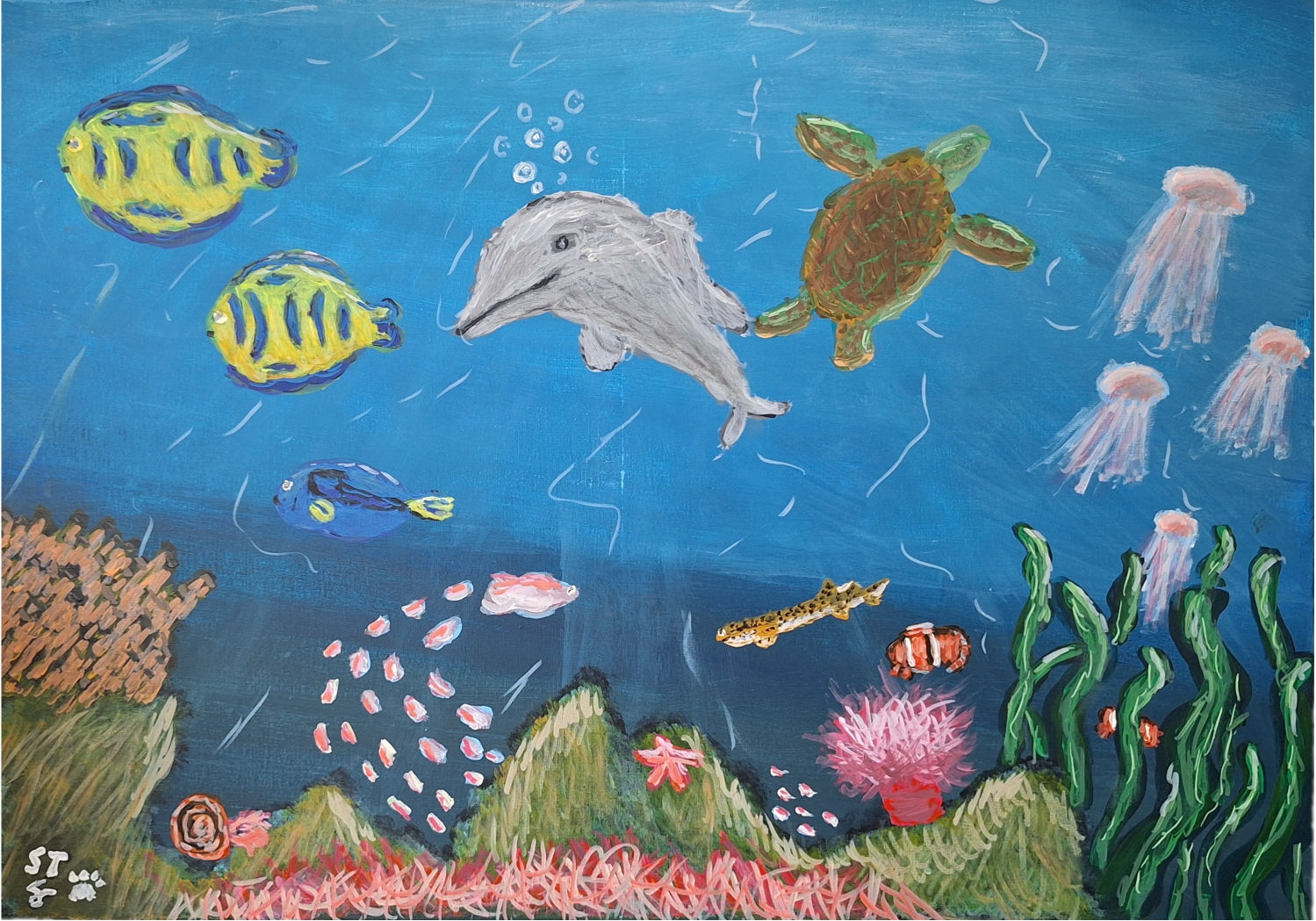 Under the Ocean - Fine Art Print