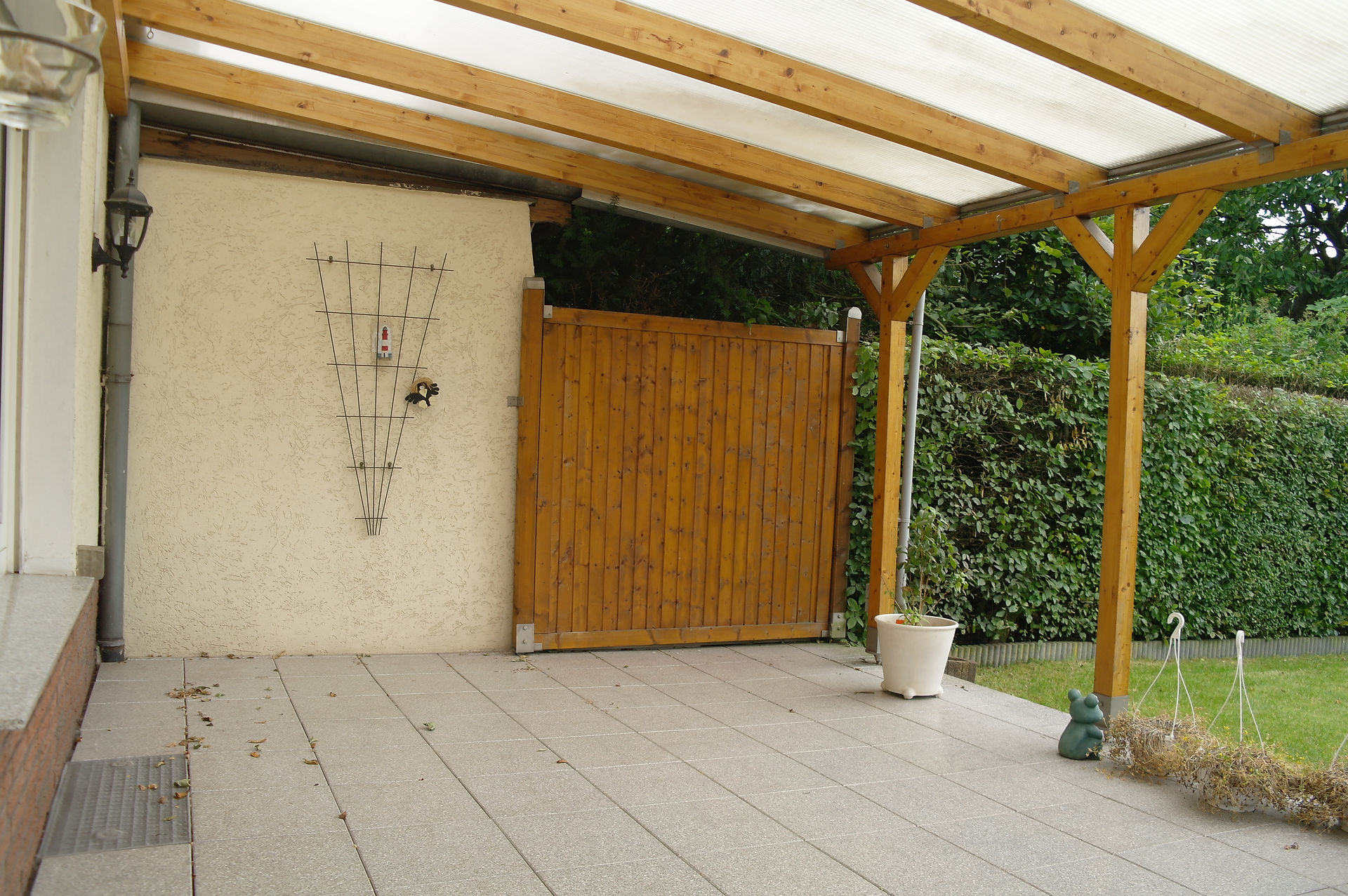 Terrasse vorher