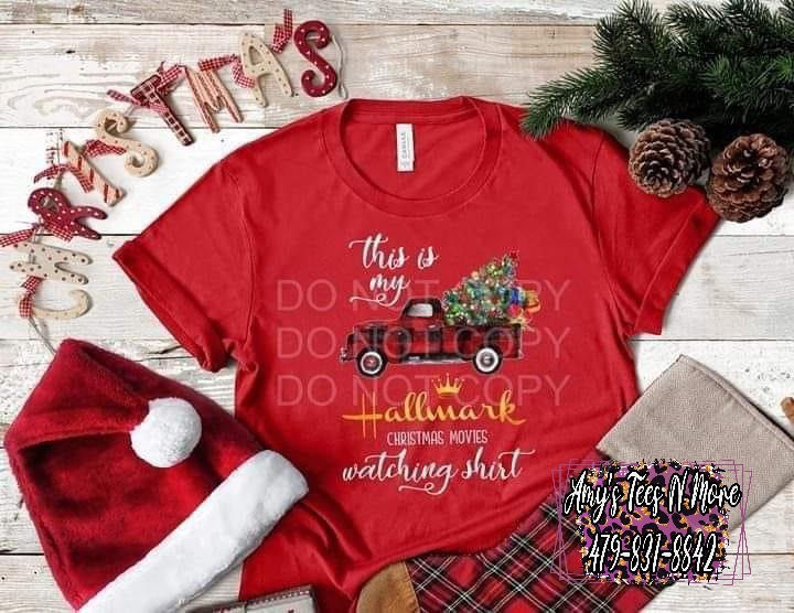 THIS IS MY HALLMARK MOVIE WATCHING SHIRT TEE