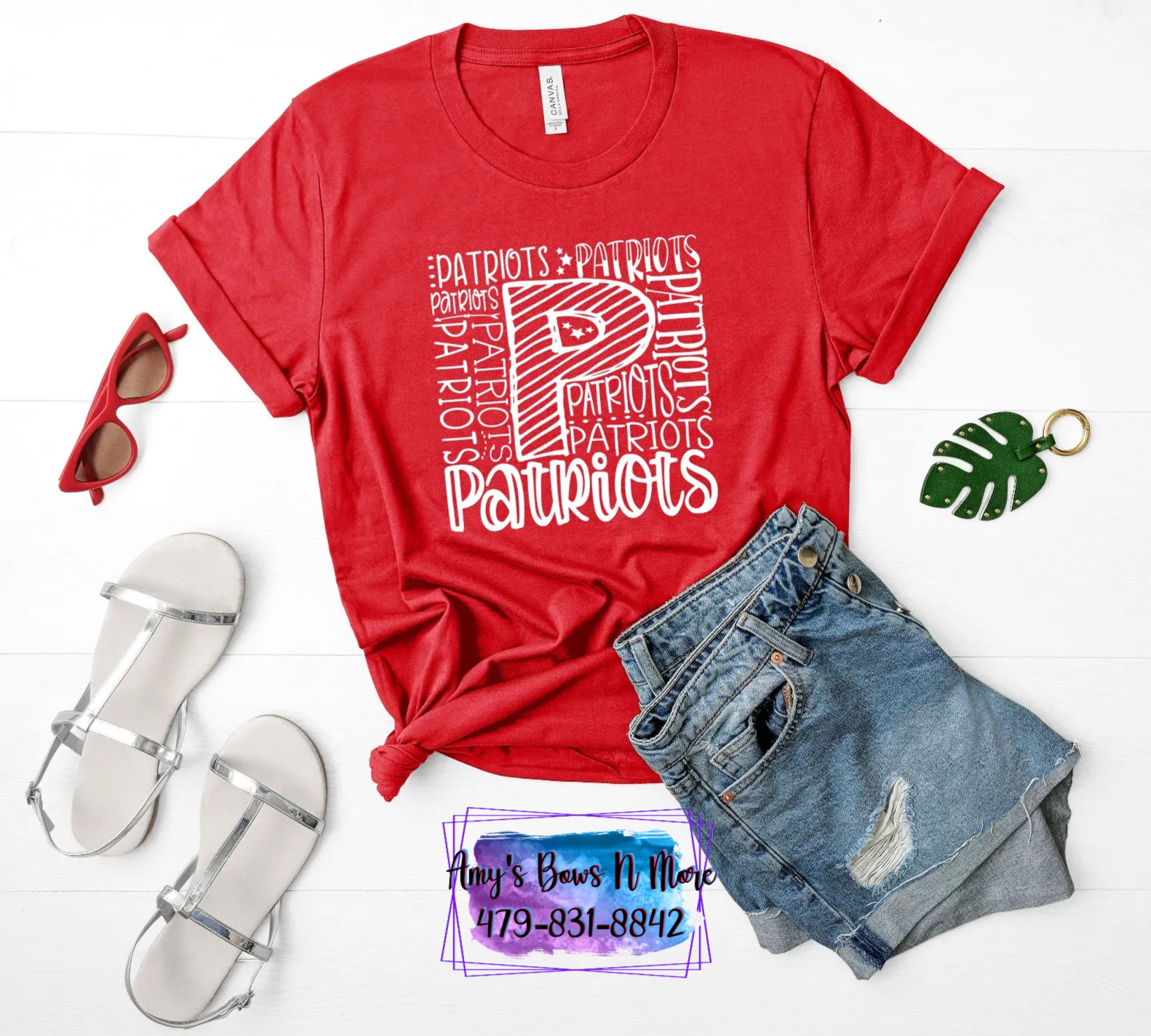 PATRIOTS CUSTOM  TEE