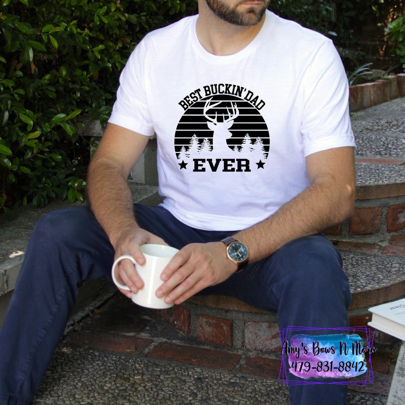 BEST BUCKIN' DAD EVER TEE