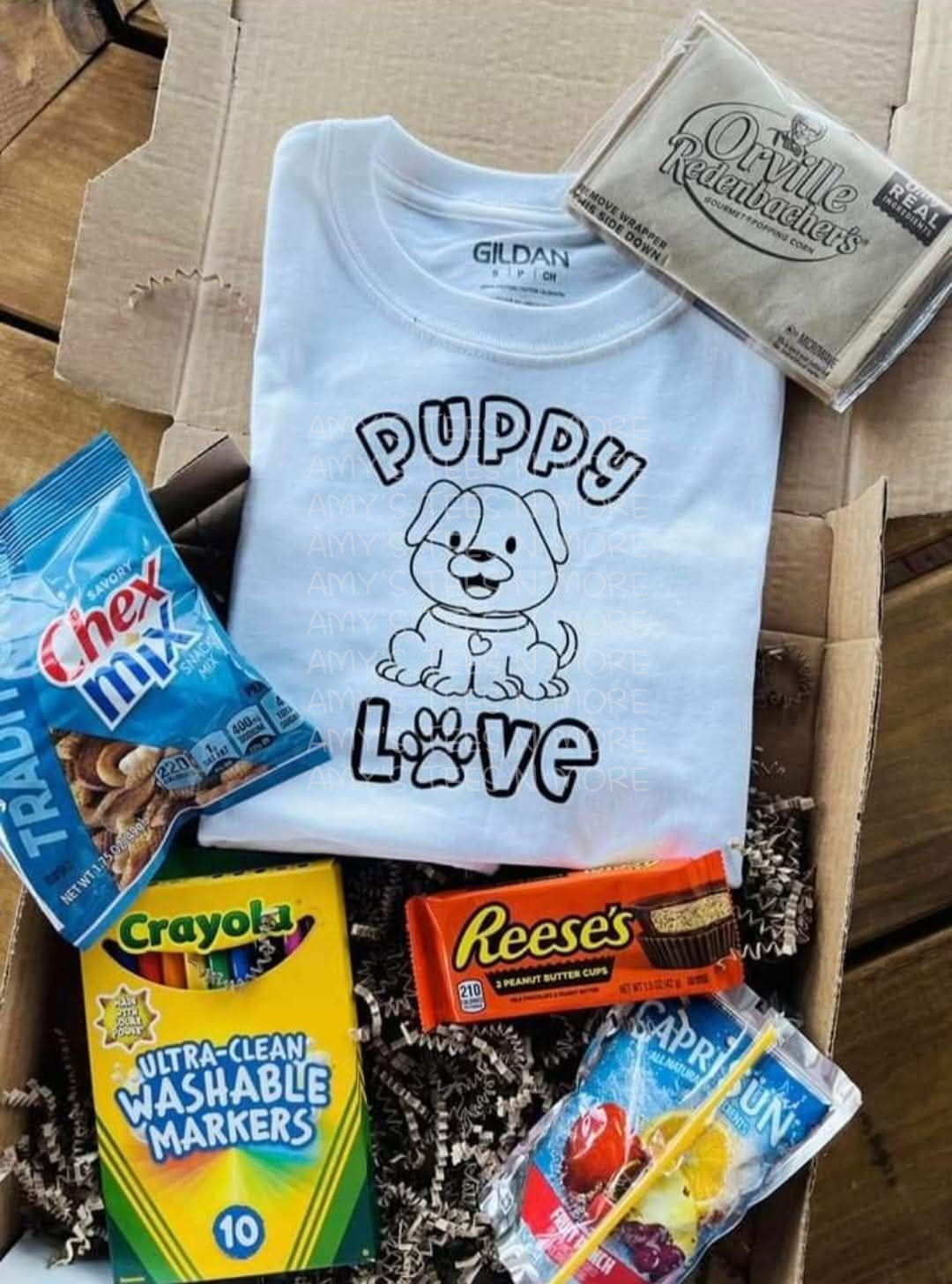 PUPPY LOVE COLORING TEE