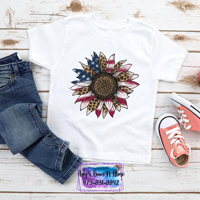 USA SUNFLOWER TEE (YOUTH)