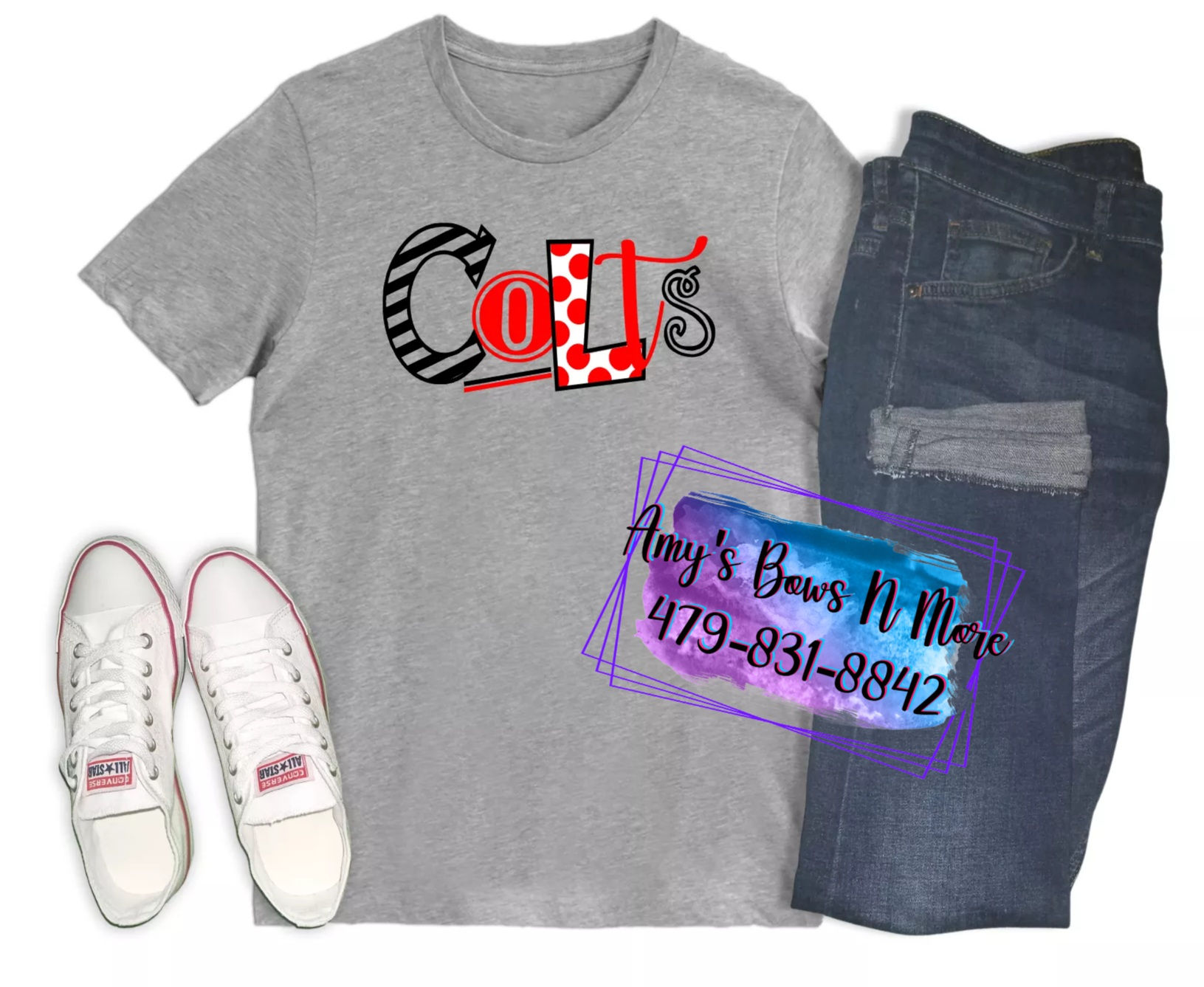 COLTS    CUSTOM  TEE