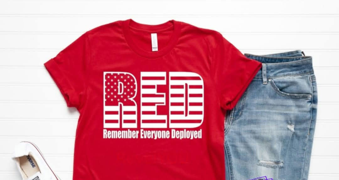 RED REMEMBER EVERYONE DEPLOYED