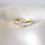 Thumbnail: gold oval 1ct diamond natural or lab diamond round band minimal proposal ideas