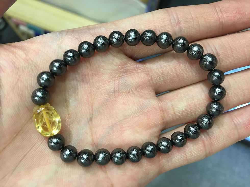 Thumbnail: Meteorite Pixiu Bracelet 6mm ( 1 )