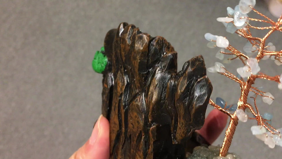 Thumbnail: Aquamarine Tree Backflow Incense Cones Container