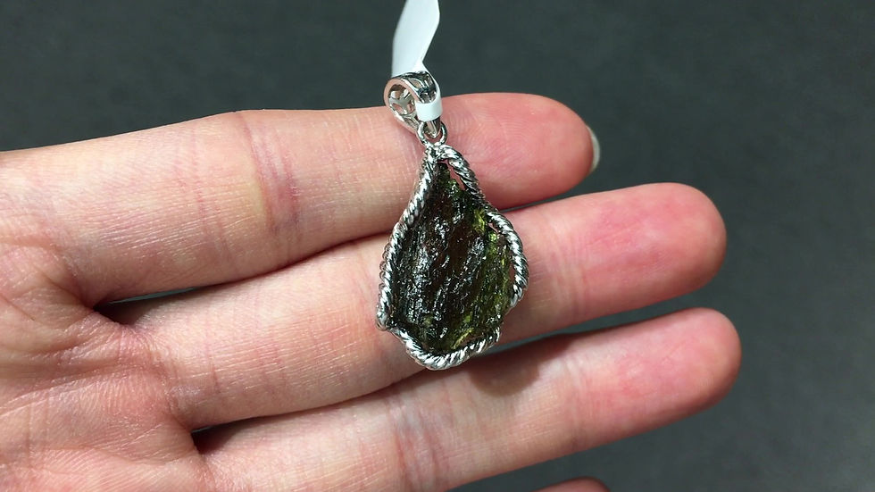 Thumbnail: Moldavite Pendant
