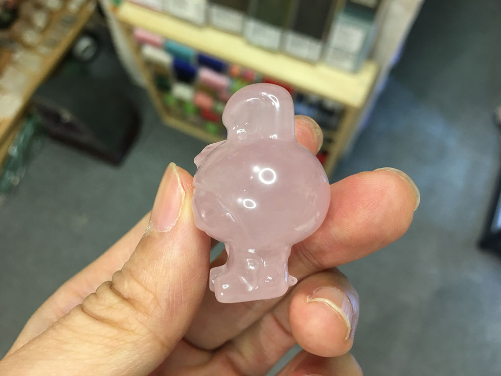 縮圖：粉晶 Melody 擺件