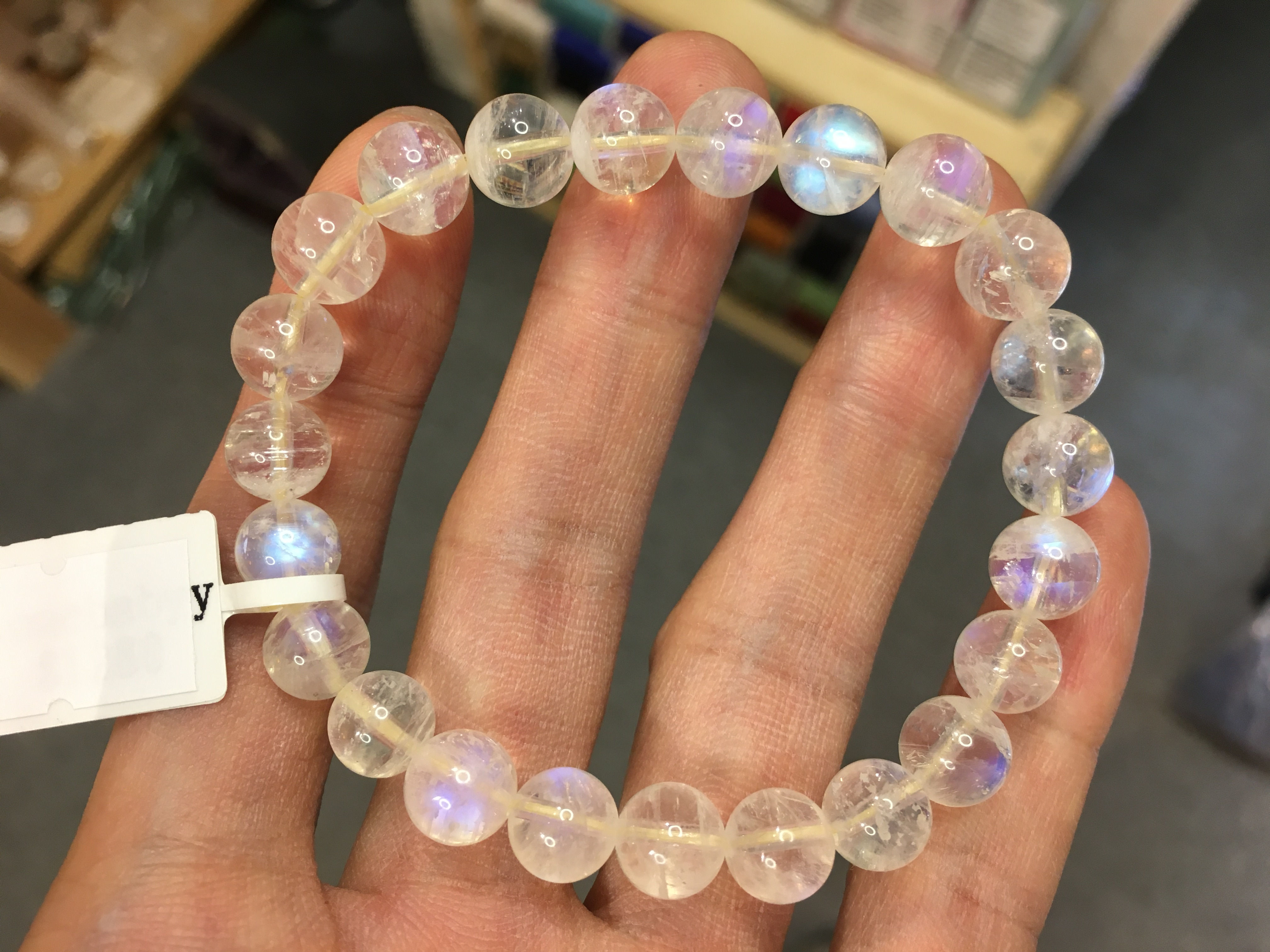 Moonstone Bracelet 8-8.5mm ( A Grade )