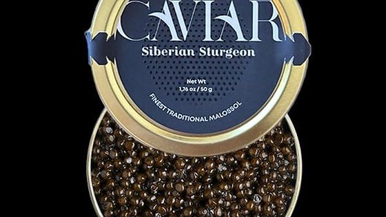 Siberian Sturgeon Black Caviar