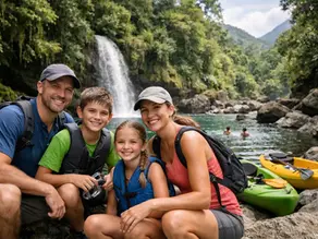 A Family Active Vacation Example in Dominica
