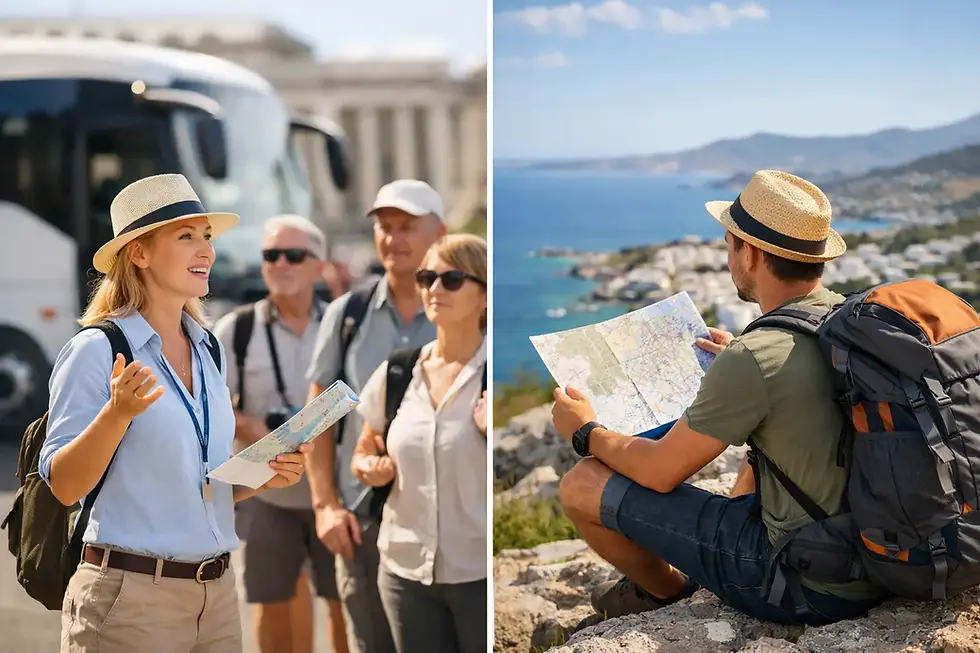 Guided Travel Versus Independent Travel Compared