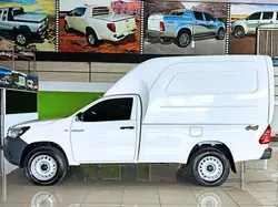 Capota de Fibra Carga Alta Furgão para Nova Toyota Hilux cabine Simples