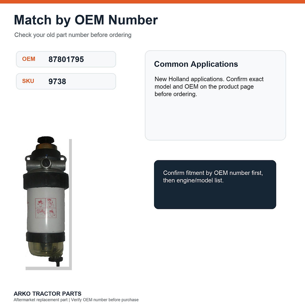 Thumbnail: Electric Fuel pump for New Holland 87801795