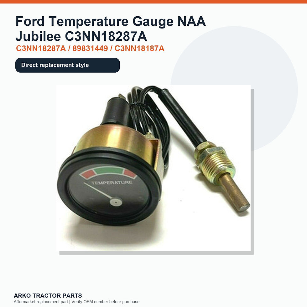 Thumbnail: Ford Temperature Gauge NAA Jubilee C3NN18287A