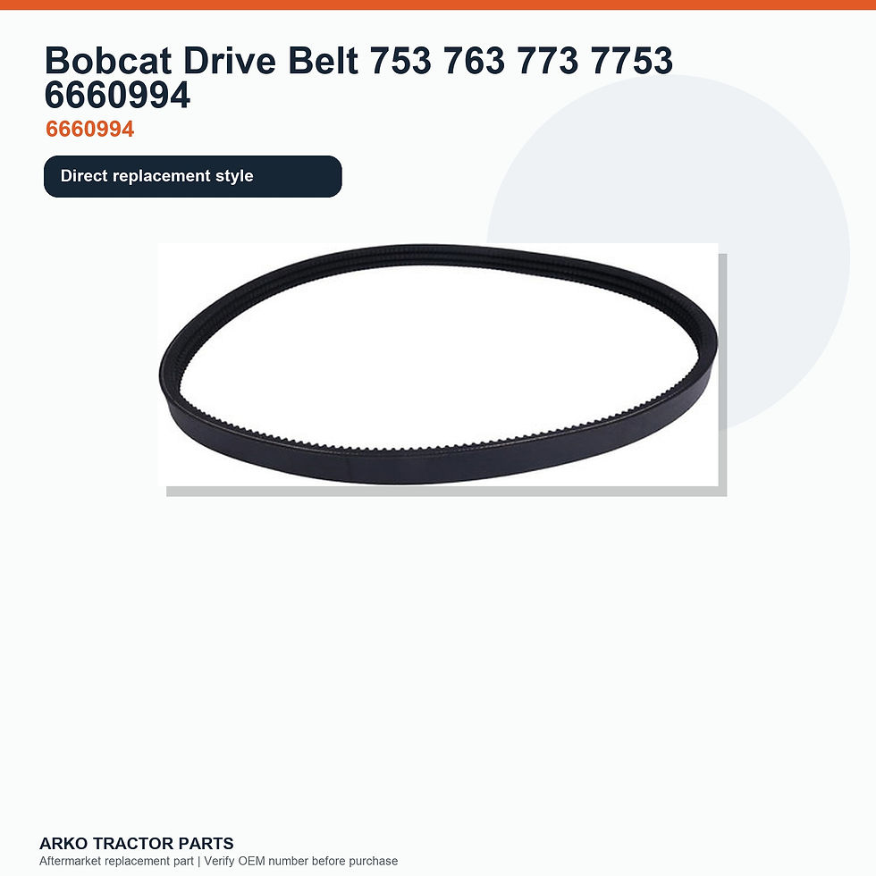 Thumbnail: Bobcat Drive Belt 753 763 773 7753 6660994