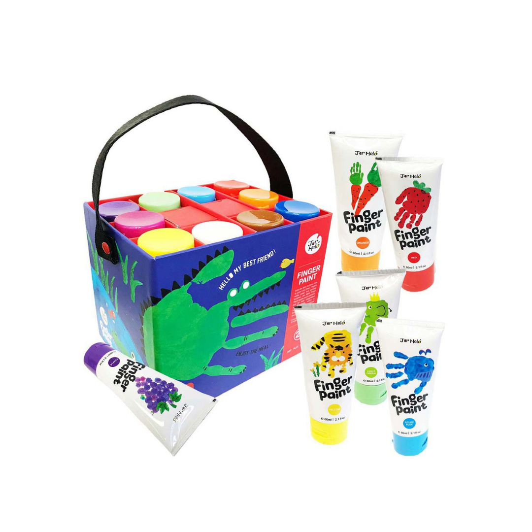 Jar Helo Finger Paint Box