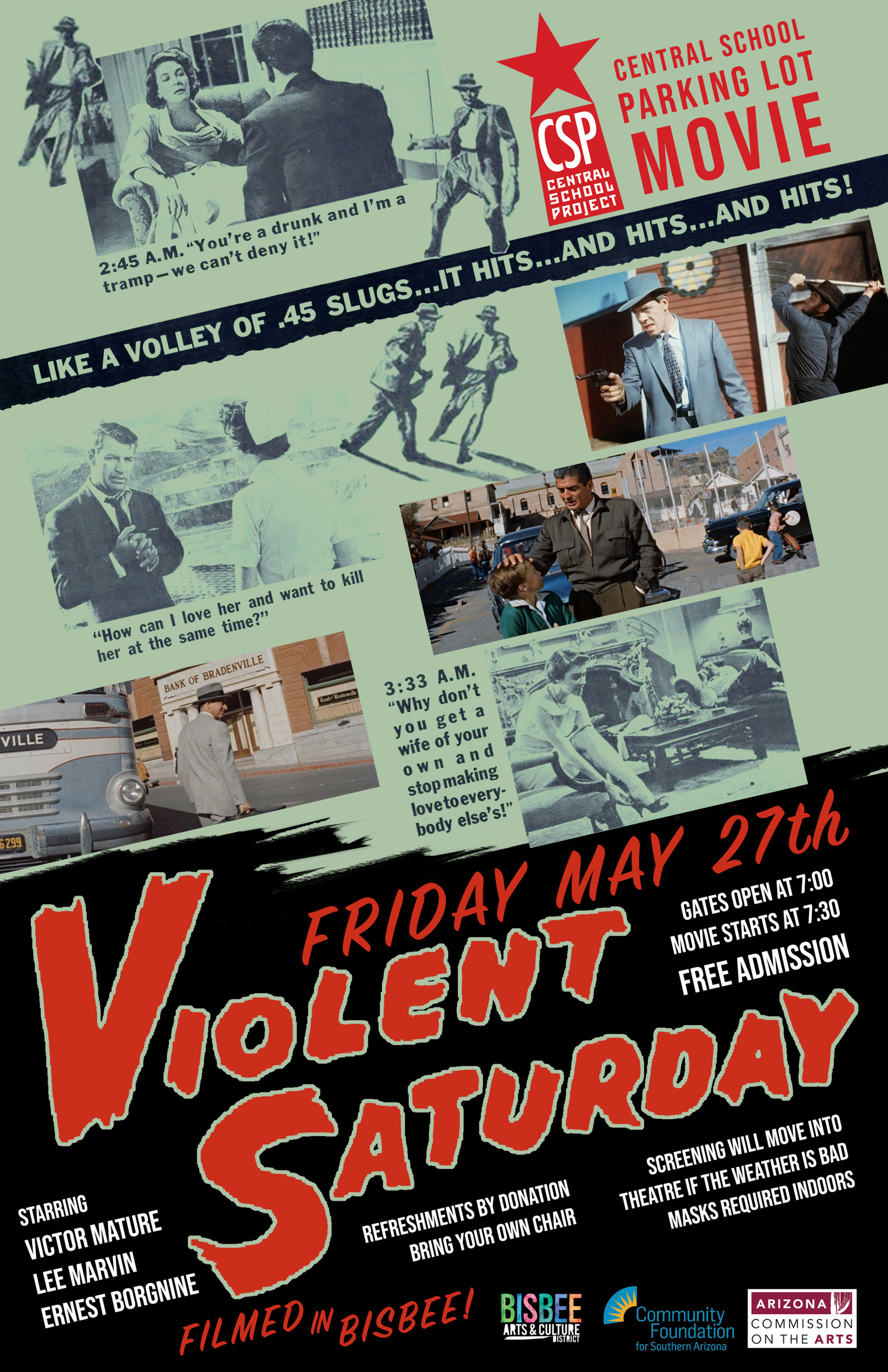 Violent Saturday | Central School