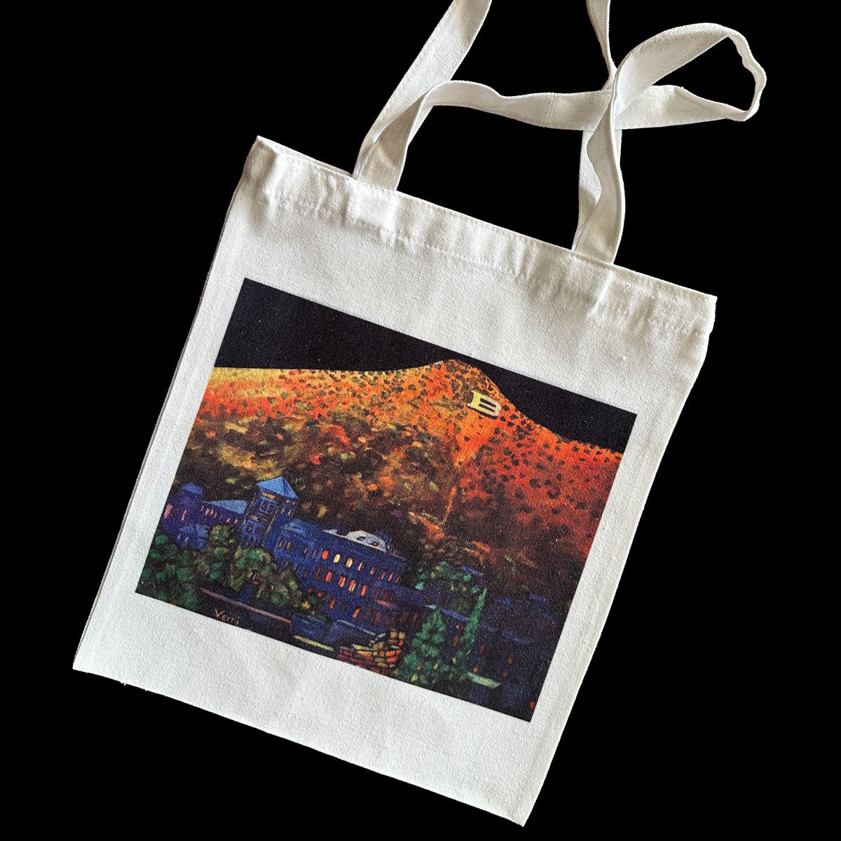 B Mountain Tote Bag