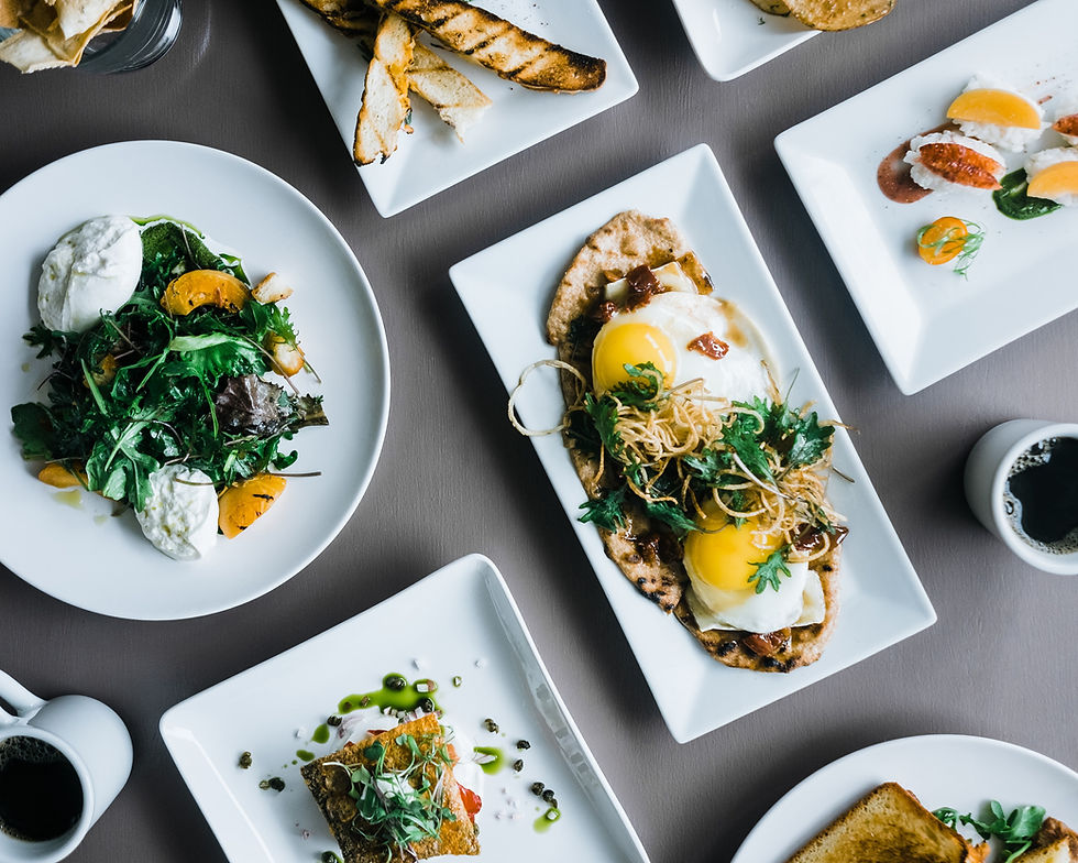 Assorted Breakfast Plates