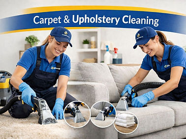 Professional carpet cleaning service with deep stain removal
