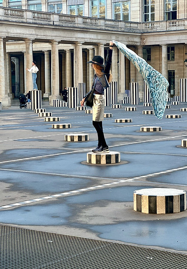 Palais Royal Paris Art Scarf .jpeg