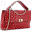 Miniatura: Valentino Garavani Borsa Rockstud Spike Flap in pelle trapuntata grande