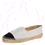 Miniatura: CHANEL Espadrillas Chanel in pelle bianca e tela nera CC  //PRODOTTI CON DIFETTO