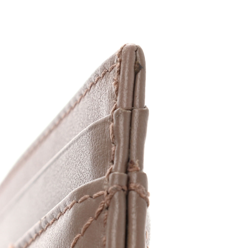 GUCCI Portacarte Matelasse GG Marmont in pelle di vitello Nudo