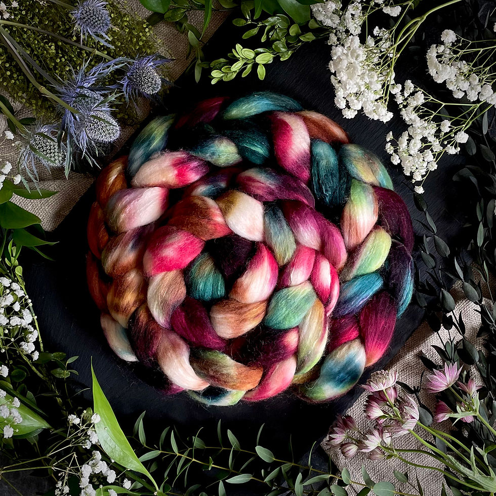 Thumbnail: Polwarth/ Camel/ Silk