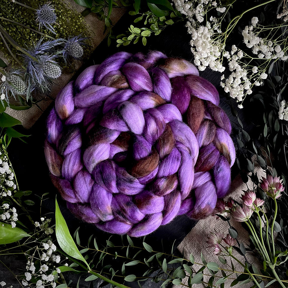 Thumbnail: Polwarth/ Camel/ Silk