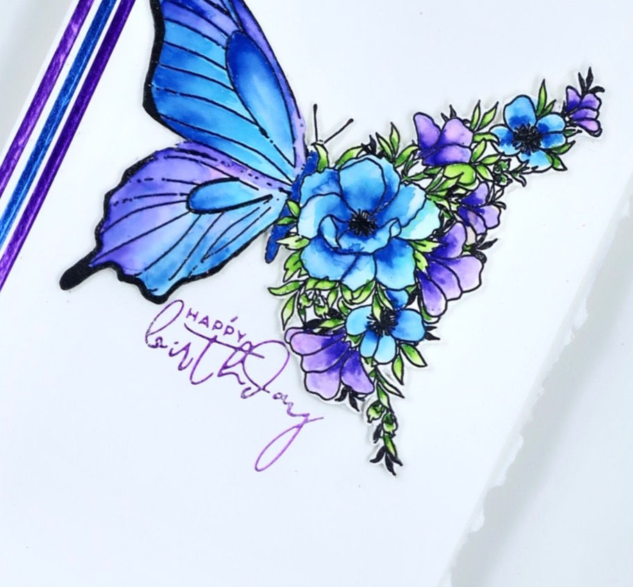 Thumbnail: Floral Butterfly