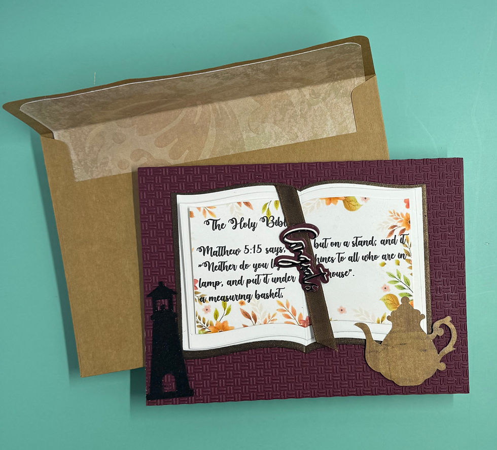 Bible with Favorite Verse