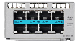 8 x 10G Copper module for C9300X Switch