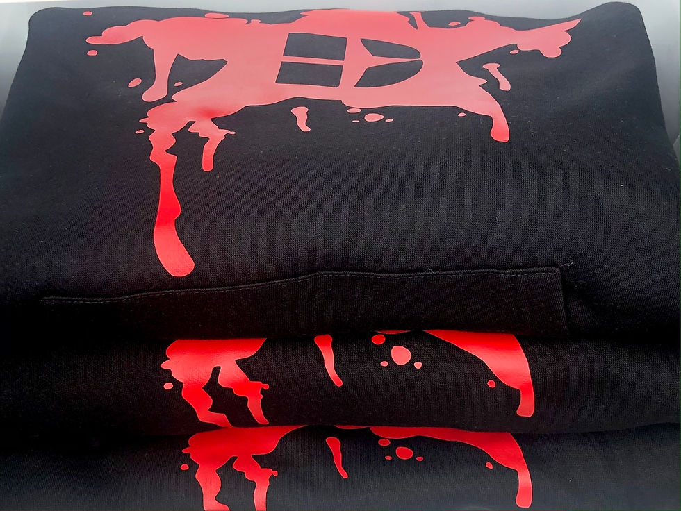 Thumbnail: Distorted Cult Drip Star Hoodie