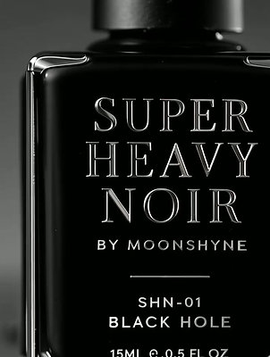 Superheavy Noir Nail Lacquer "Black Hole"