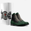 Thumbnail: Green + Black Elegant Biker Boot by Moonshyne Brown
