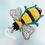Thumbnail: Fused Glass Bumble Bee