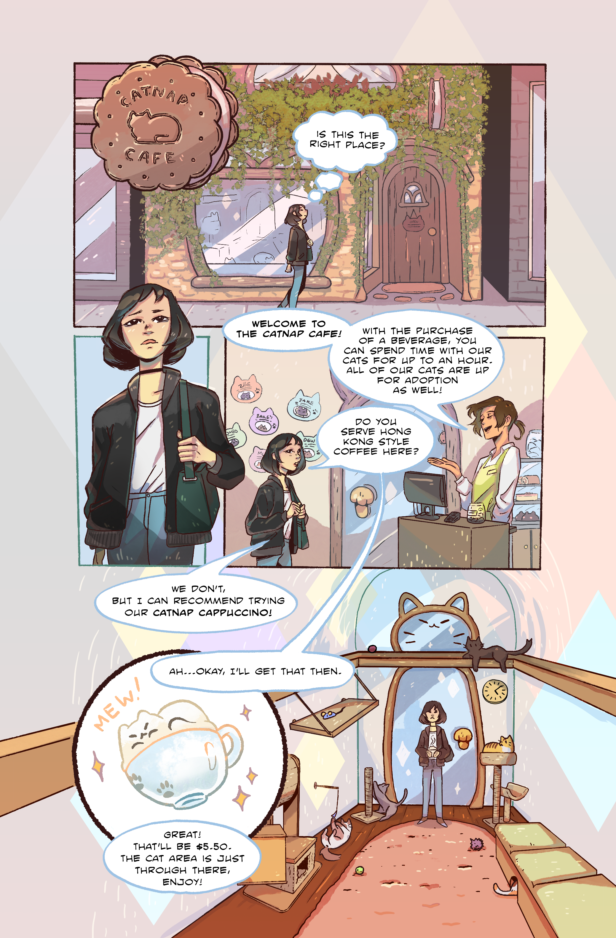 Catnap Cafe - Page 1