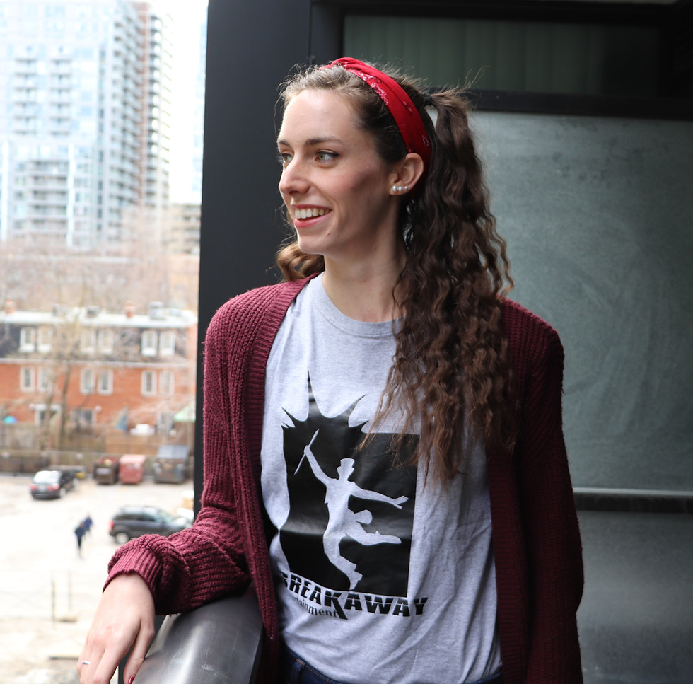 Thumbnail: Breakaway Entertainment T-shirt (Grey/Black)