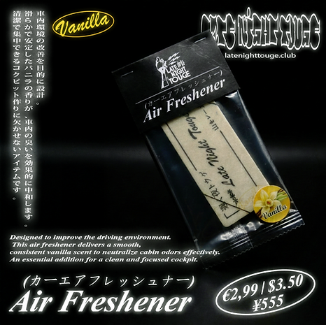 Air Freshener Vanilla Classic | Late Night Touge Basic