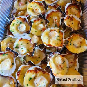 Baked Scallops