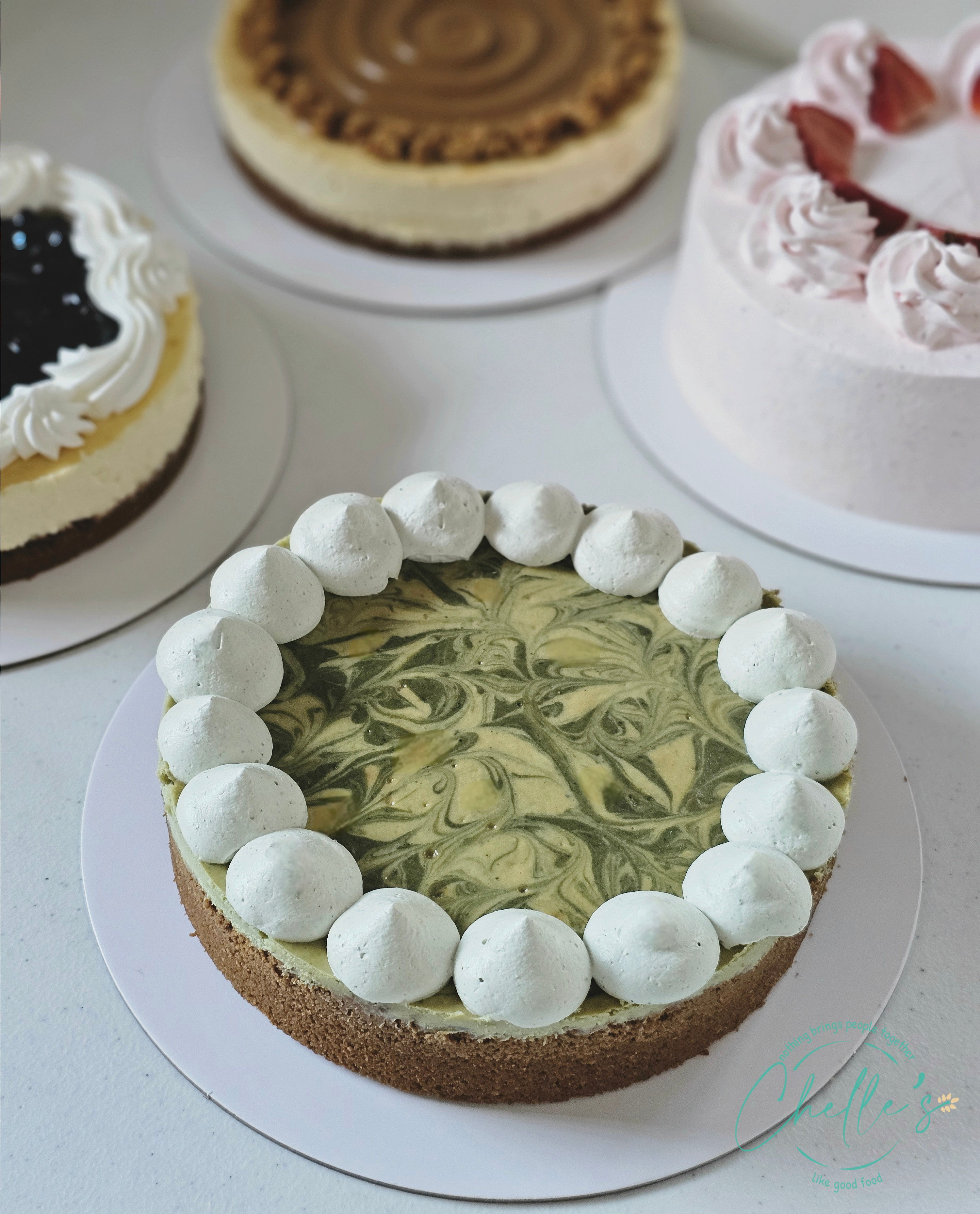 Green Tea Latte Cheesecake