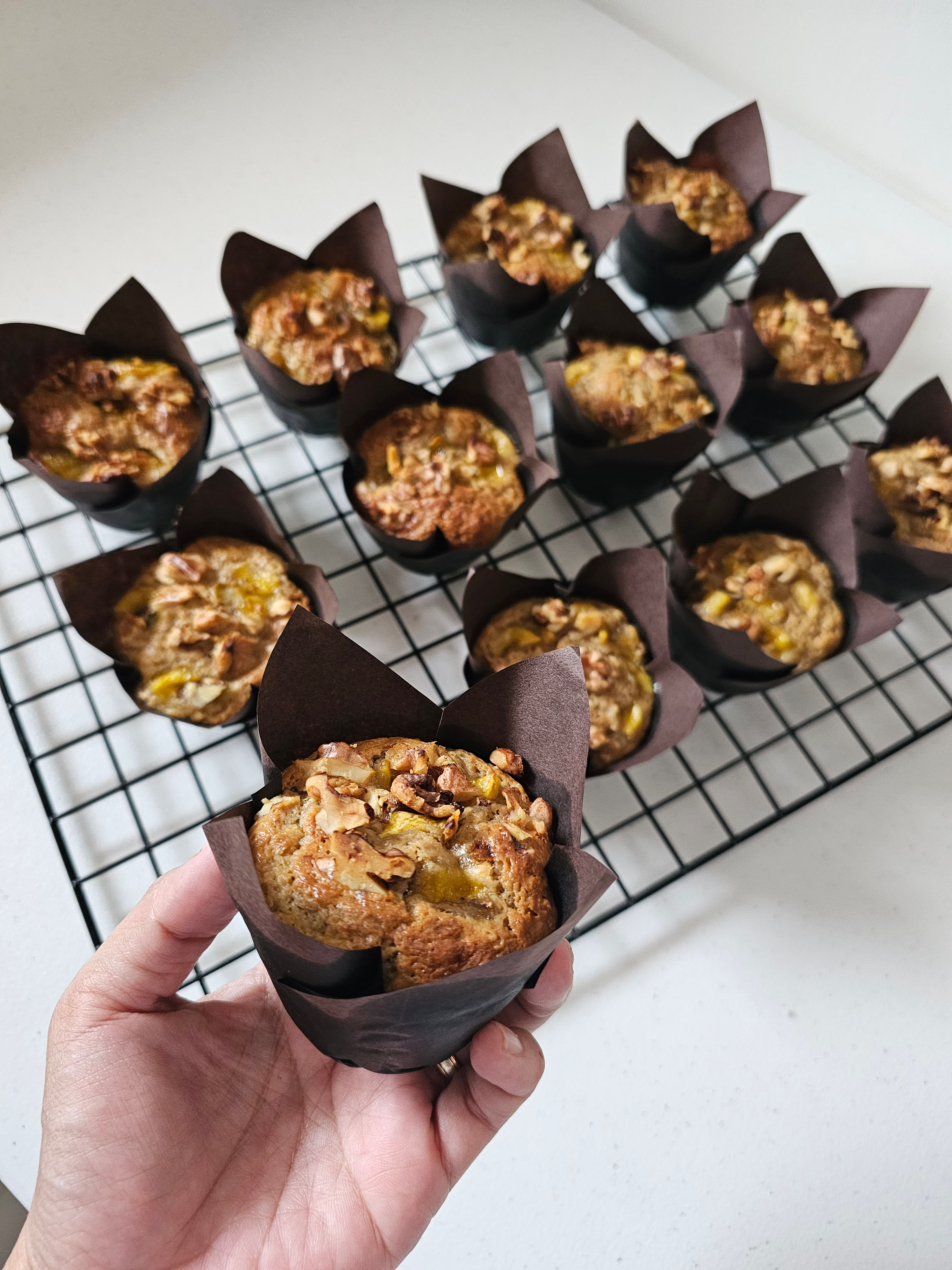 Banana Walnut Muffins