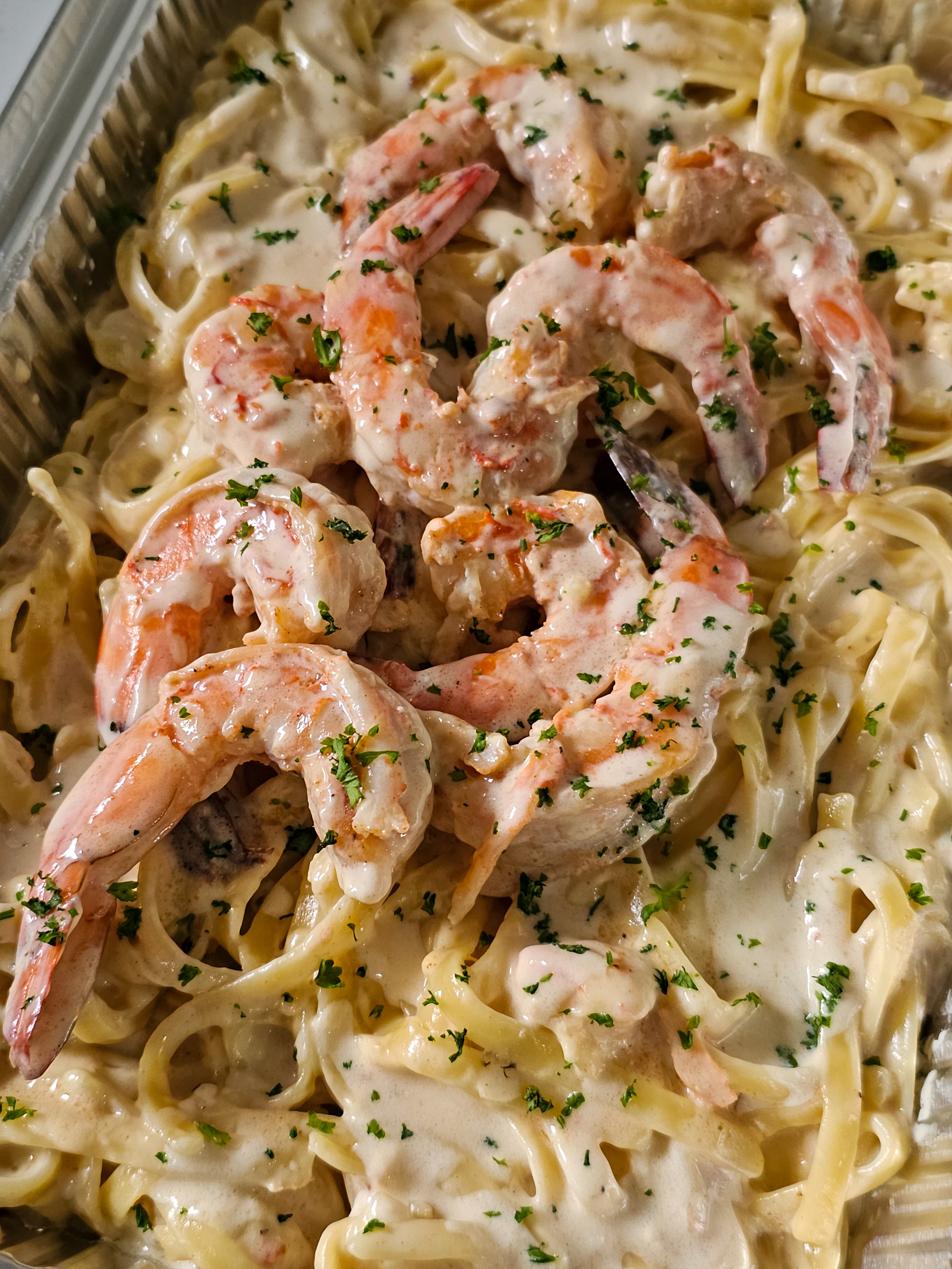 Creamy Shrimp Alfredo