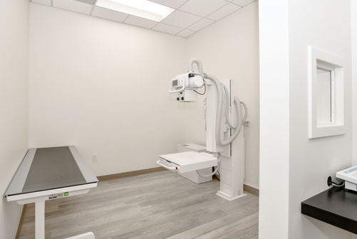 Urgent care xray room
